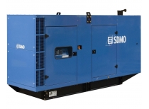 Дизельный генератор SDMO V 400C2 в кожухе